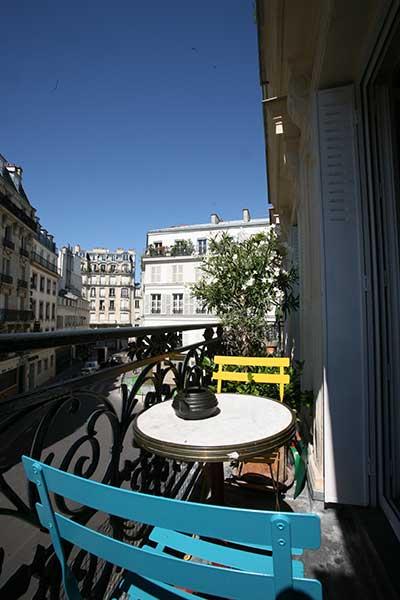 Ah Paris vacation apartment 104 - terrasse2