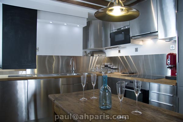 Ah Paris vacation apartment 110 - cuisine
