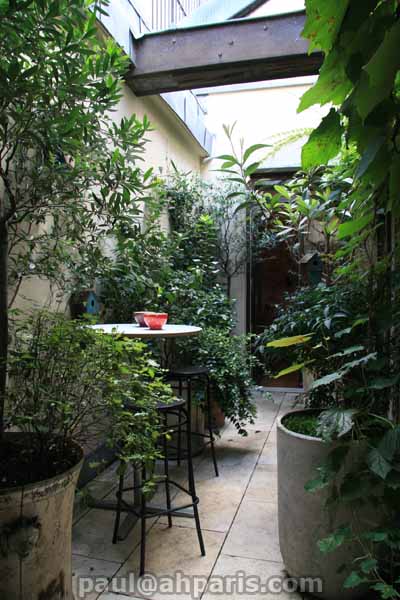 Ah Paris vacation apartment 142 - terrasse