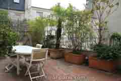 Ah Paris vacation apartment 155 - terrasse2