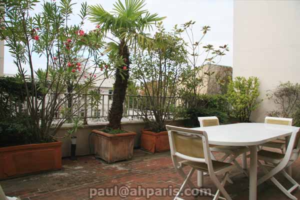 Ah Paris vacation apartment 155 - terrasse3