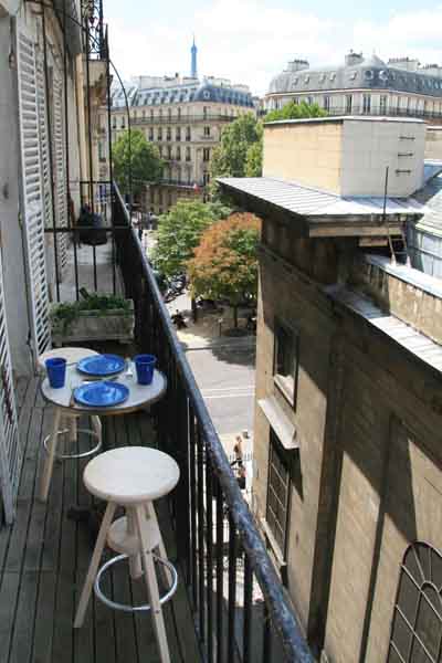 Ah Paris vacation apartment 307 - terrasse2