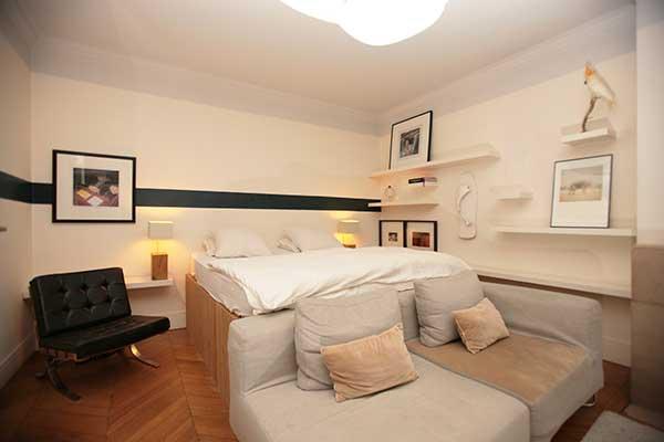 Ah Paris vacation apartment 96 - chambre